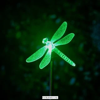 B&M Colour Changing Solar Stake Light - Dragonfly 1 B&M Colour Changing Solar Stake Light - Dragonfly