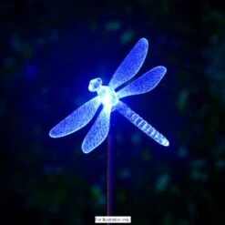 B&M Colour Changing Solar Stake Light - Dragonfly 6 B&M Colour Changing Solar Stake Light - Dragonfly -Home Furnishings Store 286951 colour changing stake solar light dragonfly