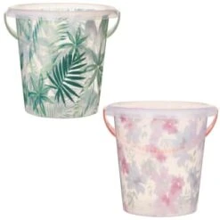 B&M Printed Bucket 12L - Floral 5 B&M Printed Bucket 12L - Floral -Home Furnishings Store 315524 printed bucket 12l main