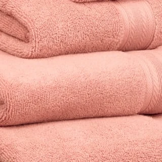 B&M Signature Zero Twist Bath Sheet - Blush 2 B&M Signature Zero Twist Bath Sheet - Blush - Image 2