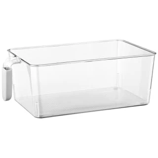 B&M Large Non-Slip Fridge Organiser With Handle 1 B&M Large Non-Slip Fridge Organiser With Handle