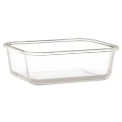 B&M Rectangular Glass Food Containers With Bamboo Lids 2pk 8 B&M Rectangular Glass Food Containers With Bamboo Lids 2pk -Home Furnishings Store 376824 2pk regular glass food container2 2