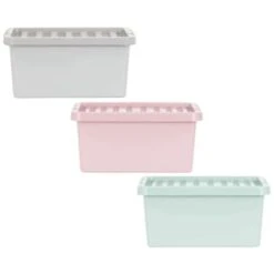 B&M Storage Box With Lid 11L - Sage -Home Furnishings Store 377031 377033 377036 11l storage box group