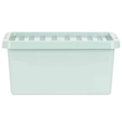 B&M Storage Box With Lid 11L - Sage -Home Furnishings Store 377036 11l storage box sage