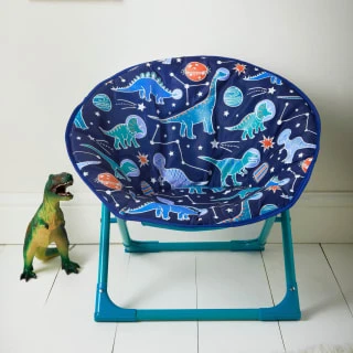 B&M Foldable Dinostar Moon Chair 1 B&M Foldable Dinostar Moon Chair