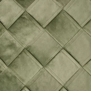 B&M Basket Weave Velvet Cushion - Sage 2 B&M Basket Weave Velvet Cushion - Sage - Image 2