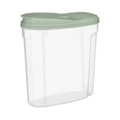 B&M Cereal Storage Container Set 2pk - Sage 9 B&M Cereal Storage Container Set 2pk - Sage -Home Furnishings Store 380752 cereal storage set 2 peice sage 7