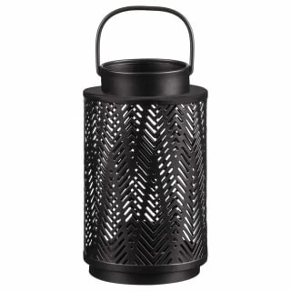 B&M Black Metal Lantern 1 B&M Black Metal Lantern
