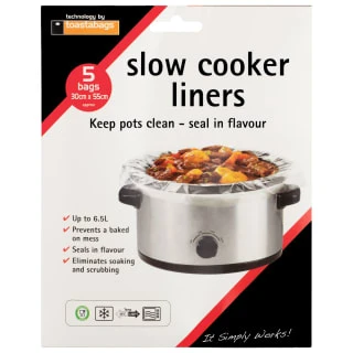 B&M Slow Cooker Liners 5pk 1 B&M Slow Cooker Liners 5pk