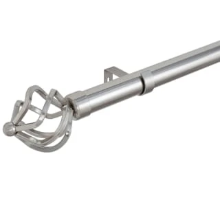 B&M Steel Mace Cage Curtain Pole 120 - 220cm 1 B&M Steel Mace Cage Curtain Pole 120 - 220cm