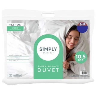 B&M Simply Everyday Super Bounce 10.5 Tog Duvet - Single 1 B&M Simply Everyday Super Bounce 10.5 Tog Duvet - Single