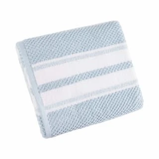 B&M Newbury Stripe Bath Towel - Blue 1 B&M Newbury Stripe Bath Towel - Blue