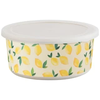 B&M Round Tubs 2pk - Lemons 3 B&M Round Tubs 2pk - Lemons - Image 3
